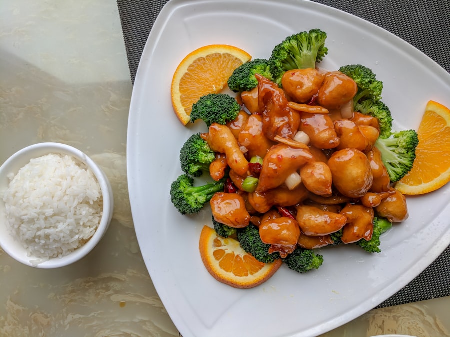 Chinese stir fry dish
